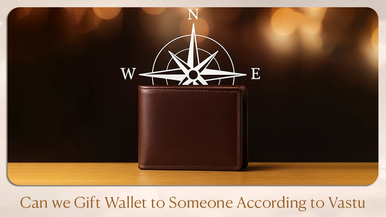 Can we gift wallet to someone according to vastu